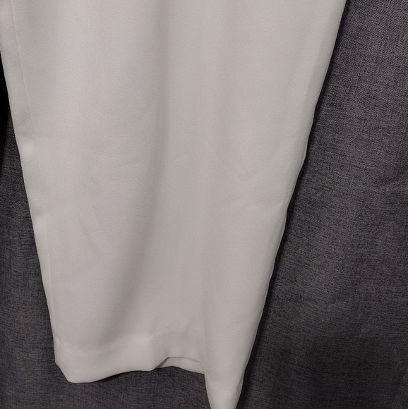 NWT Vintage Lauren Taylor Dress Pants Womens 16 White Office Career Minimalist - Picture 4 of 9